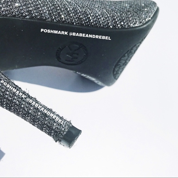 Michael Kors Glitter Mesh Mid Pumps - Picture 8 of 8